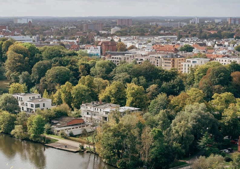  Top 100 Cities by Green Space per Capita, 2025