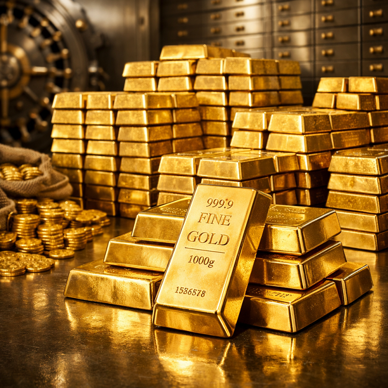 Top 100 Countries by Gold Reserves, 2026