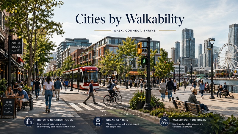 Top 100 Cities by Walkability, 2026