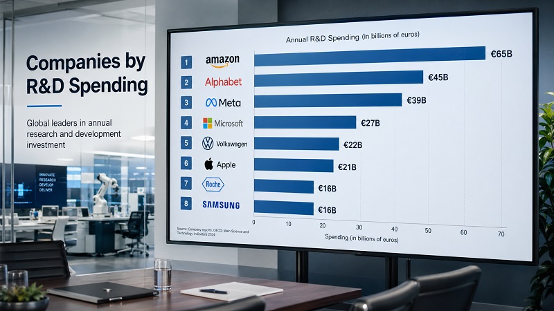 Top 100 Companies by R&D Spending, 2026