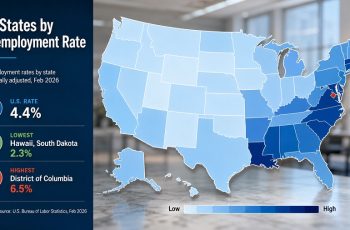 US States by Unemployment Rate, 2026