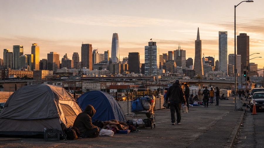 US Cities by Homelessness Rate