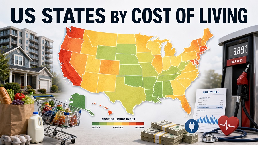 US States by Cost of Living in 2026: Latest 2025 Annual Snapshot
