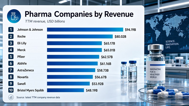 Top 100 Pharma Companies by Revenue in 2026
