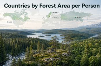 Countries by Forest Area per Person