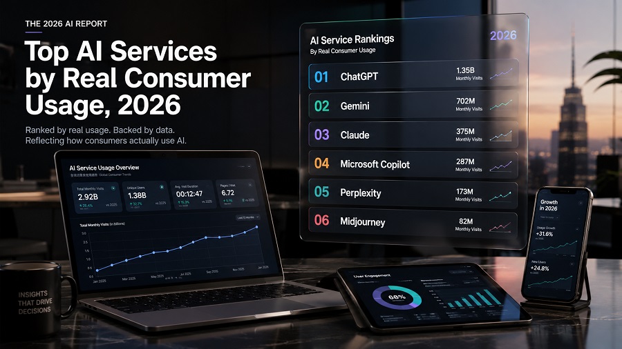 Top AI Services Real Consumer Usage