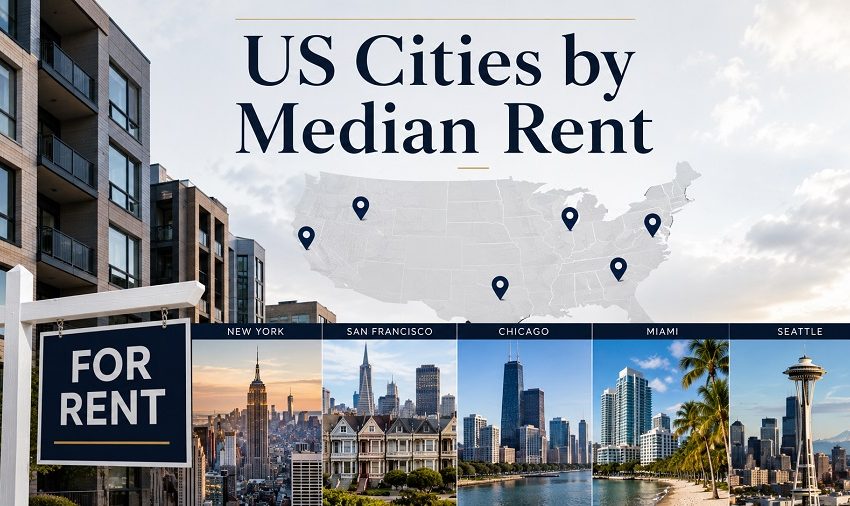 US Cities by Median Rent