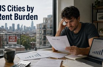 US Cities by Rent Burden