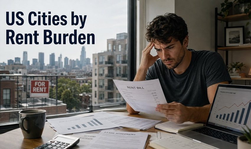 US Cities by Rent Burden
