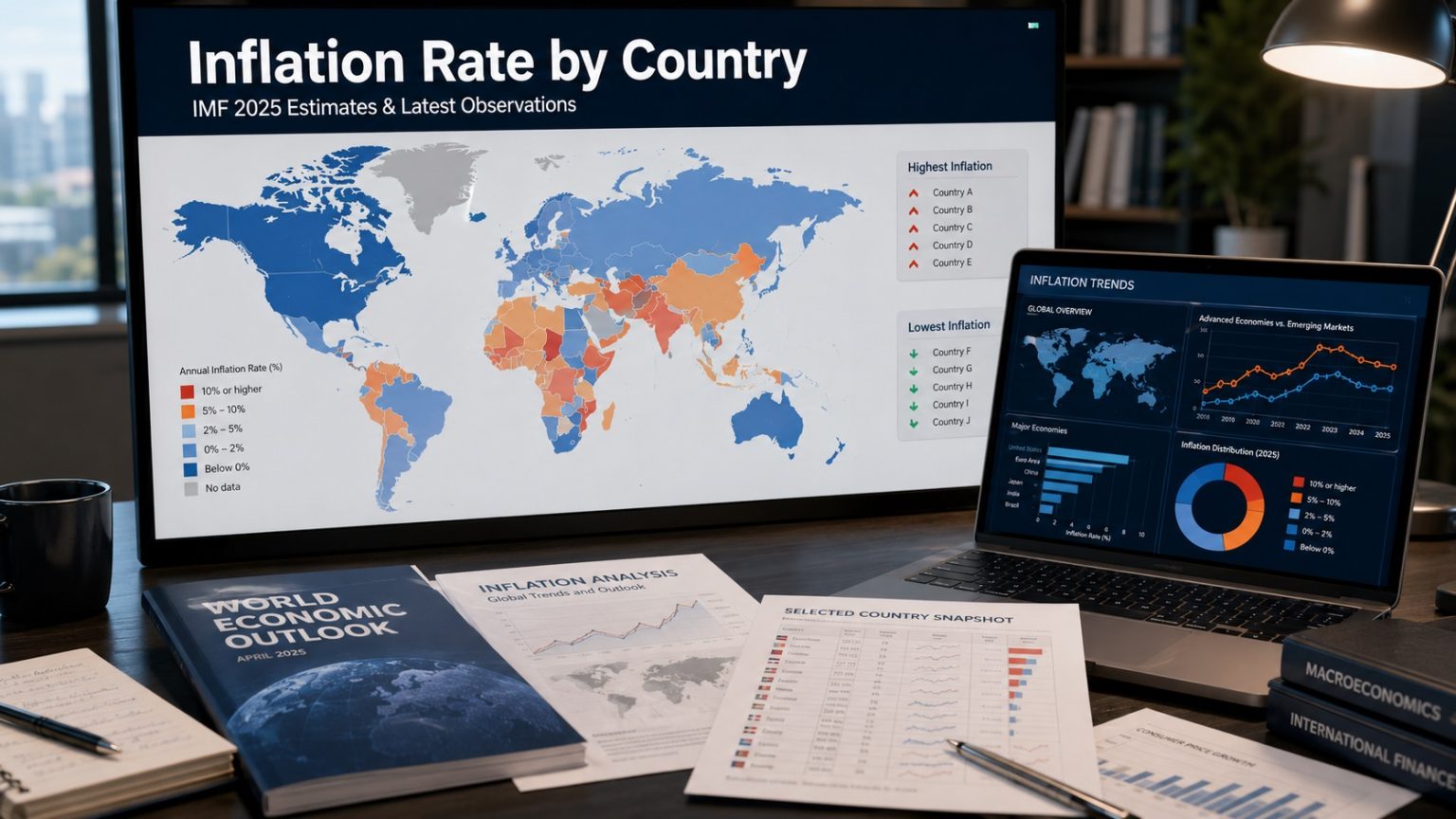 Inflation Rate by Country: IMF 2025 Estimates and Latest WEO Observations