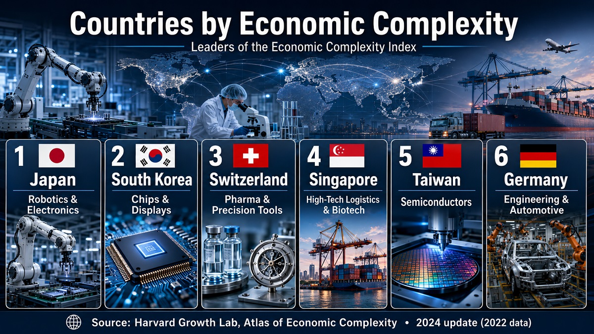 Countries by Economic Complexity