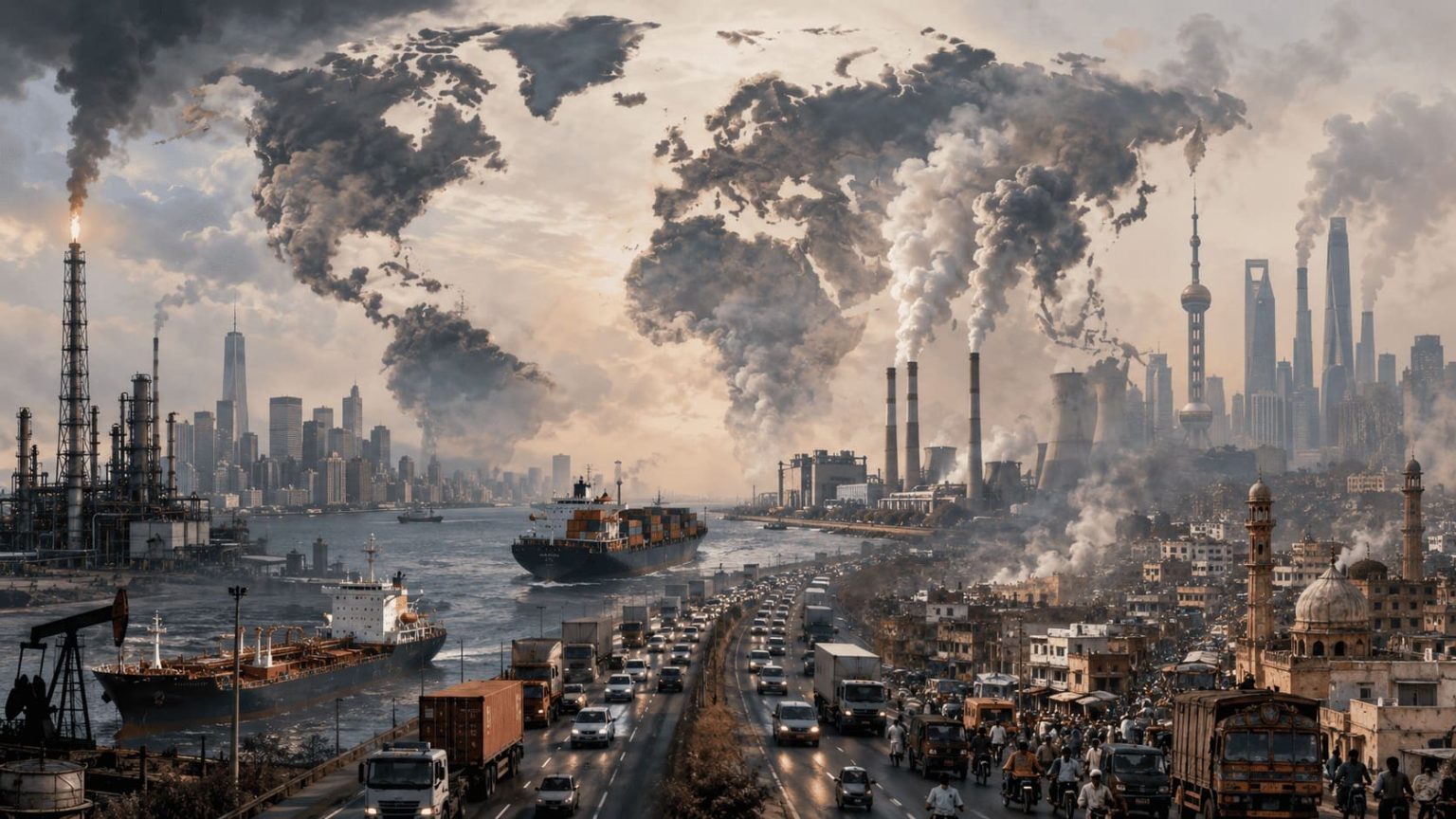 Top 100 Countries by Total CO₂ Emissions, 2026 Snapshot