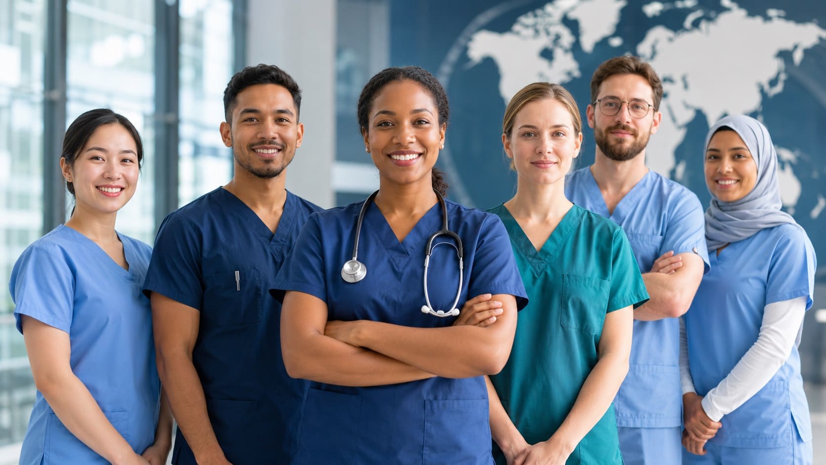 Top 100 Countries by Nurses per 1,000 People