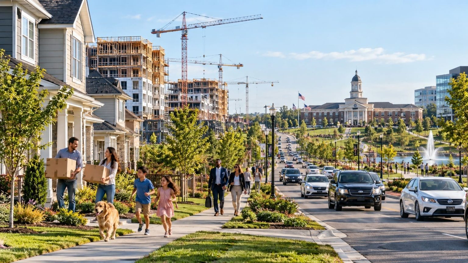 Fastest-Growing U.S. Counties 2026: Top 100 by 2020–2025 Population Growth