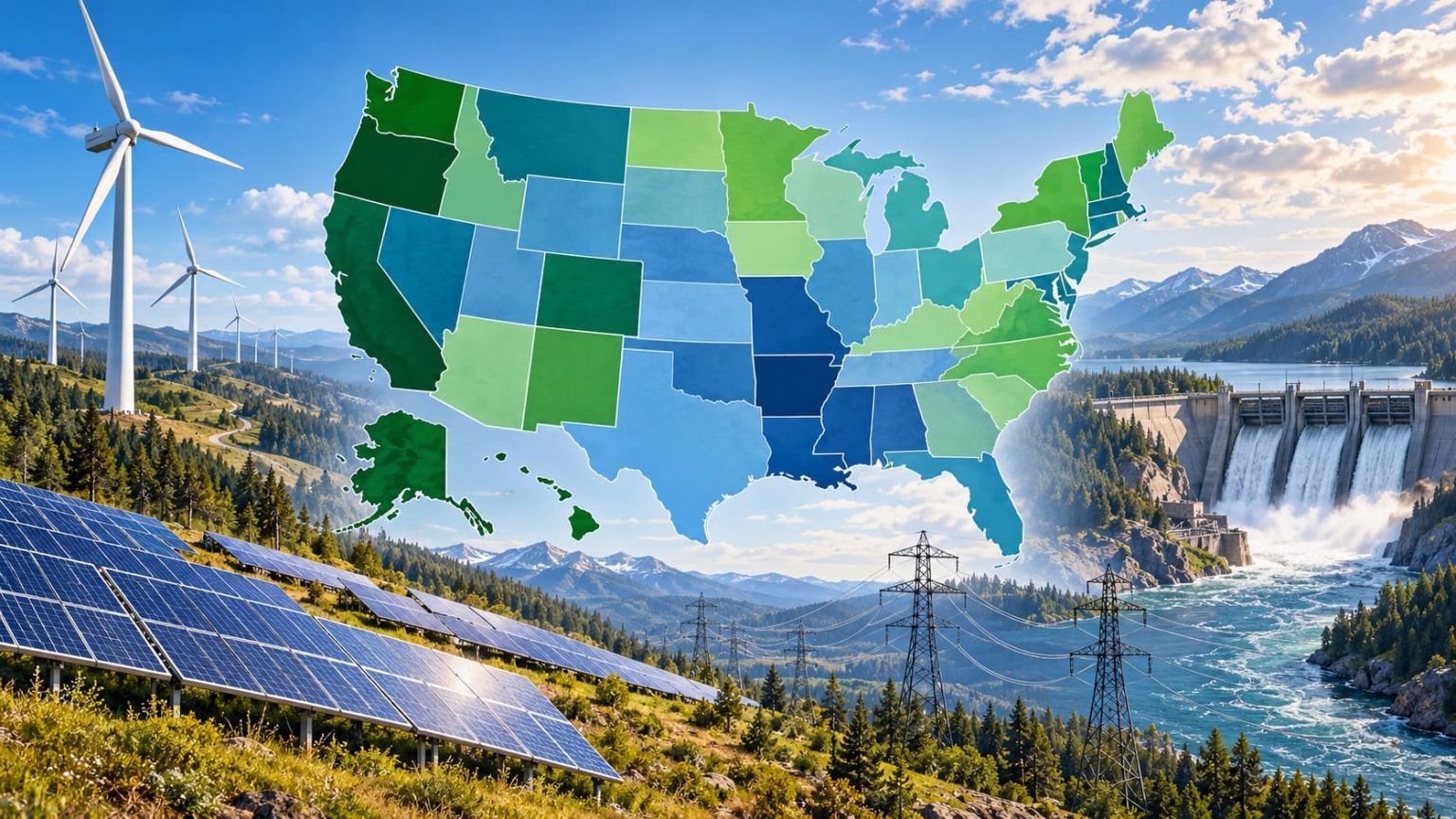 Renewable Electricity Share by U.S. State