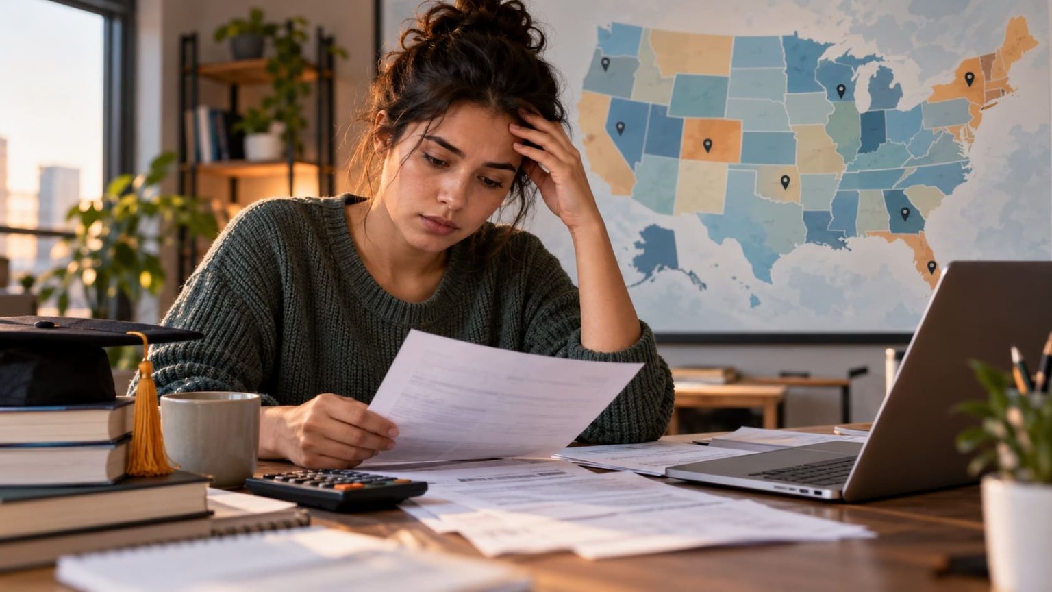 Federal Student Loan Debt per Borrower by State